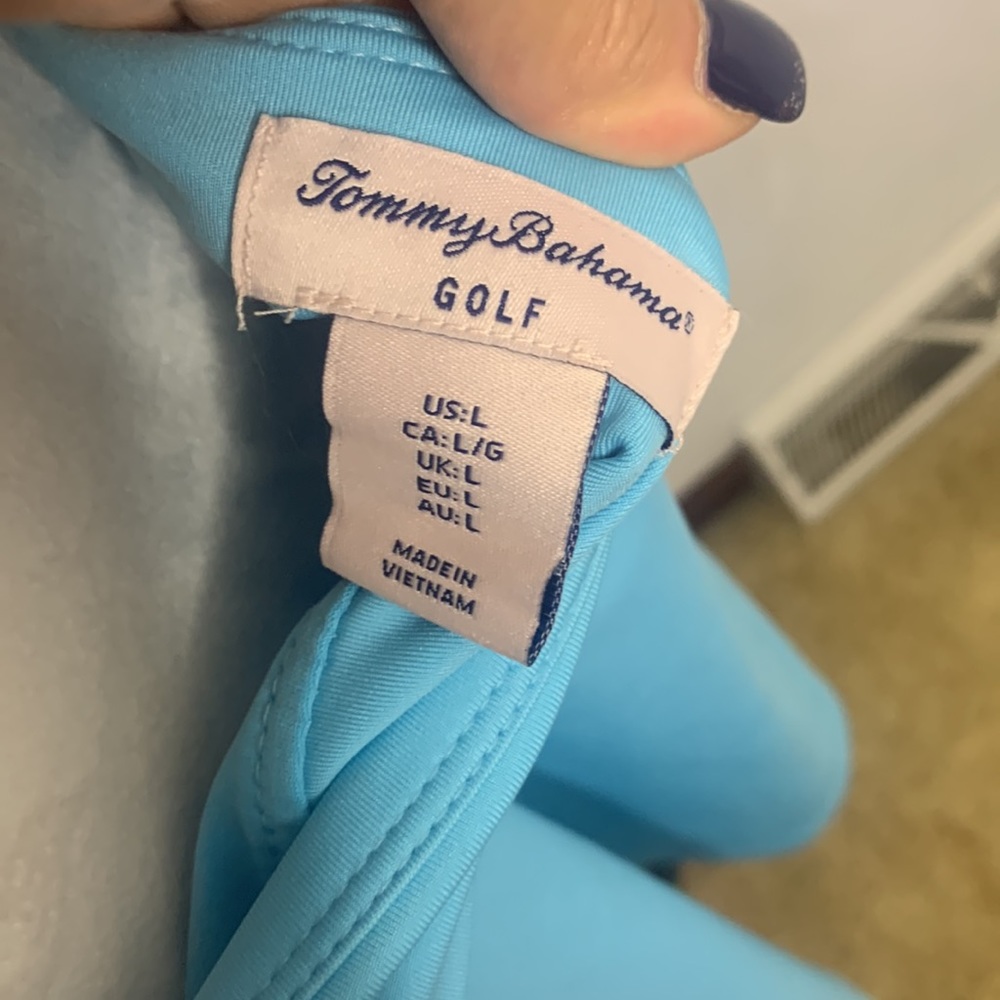 Tommy Bahama Turquoise Golf Skirt NWT Large - Picture 7 of 7